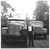 Helge ja Hannu Leppälä ajokkeineen